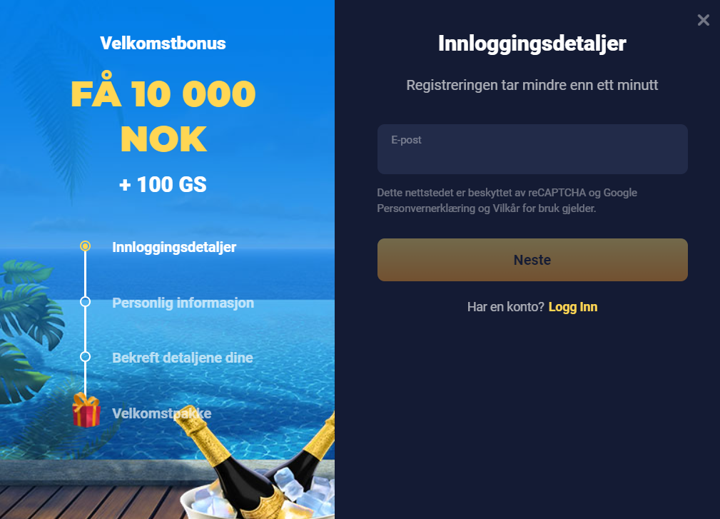 joo casino sign up bonus